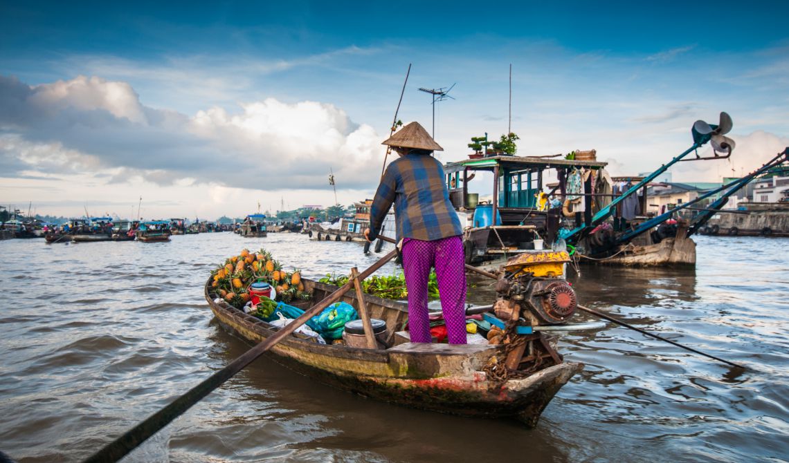 Day 17: Can Tho - Cai Rang Market - Phu Quoc | By Plane (B) (Breakfast)